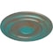 Ekena Millwork Giana Ceiling Medallion (Fits Canopies up to 7 7/8"), 32 5/8"OD x 1 1/2"P, Copper Green Patina CM32GICGS - alternate 4